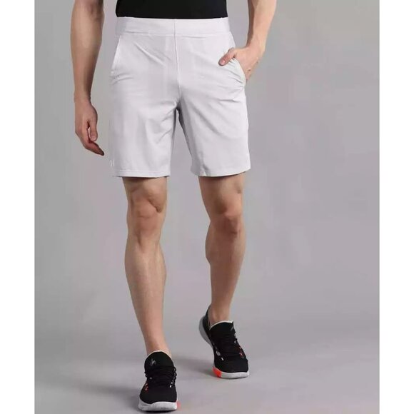 Under Armour Men's UA Vanish Snap Sports Shorts Solid Grey Size M - Picture 1 of 11